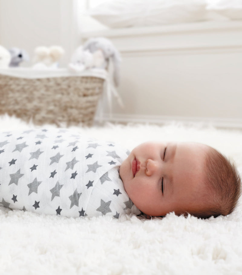 Aden & Anais baby swaddle Twinkle Swaddles set of 4, imported from the UK