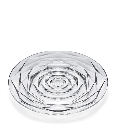 Harrods Baccarat Swing Plate Crystal Display Plate 18cm- Buy online at McGrocer
