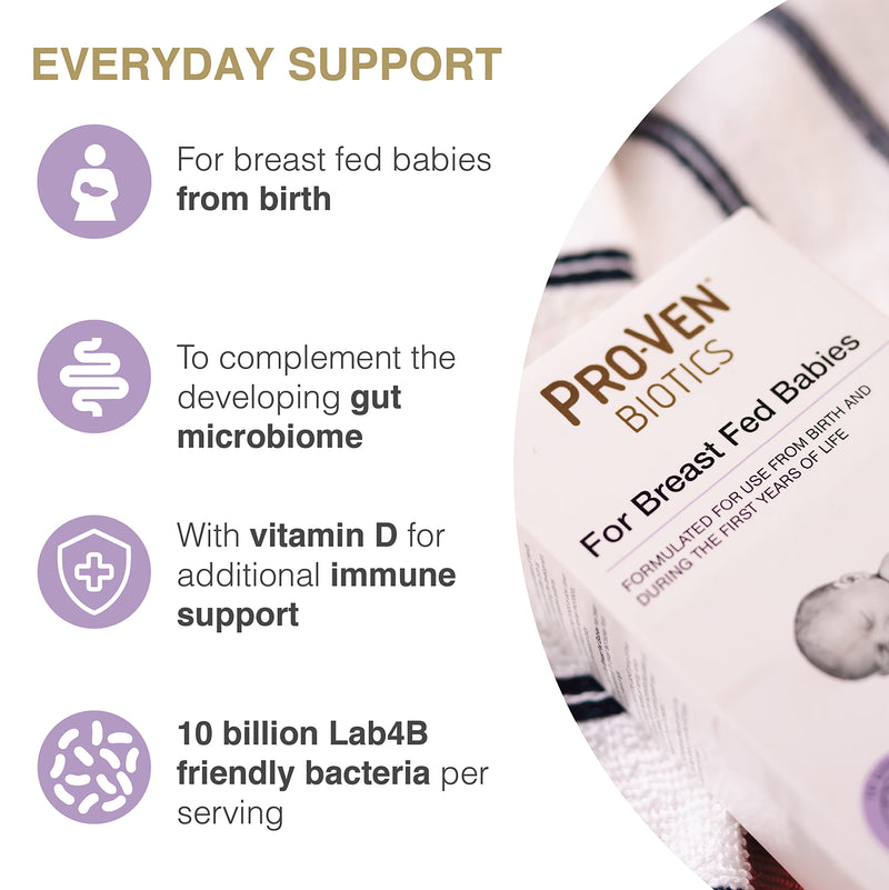 Pro-Ven infant probiotic supplement for breastfed babies 6g (British brand)