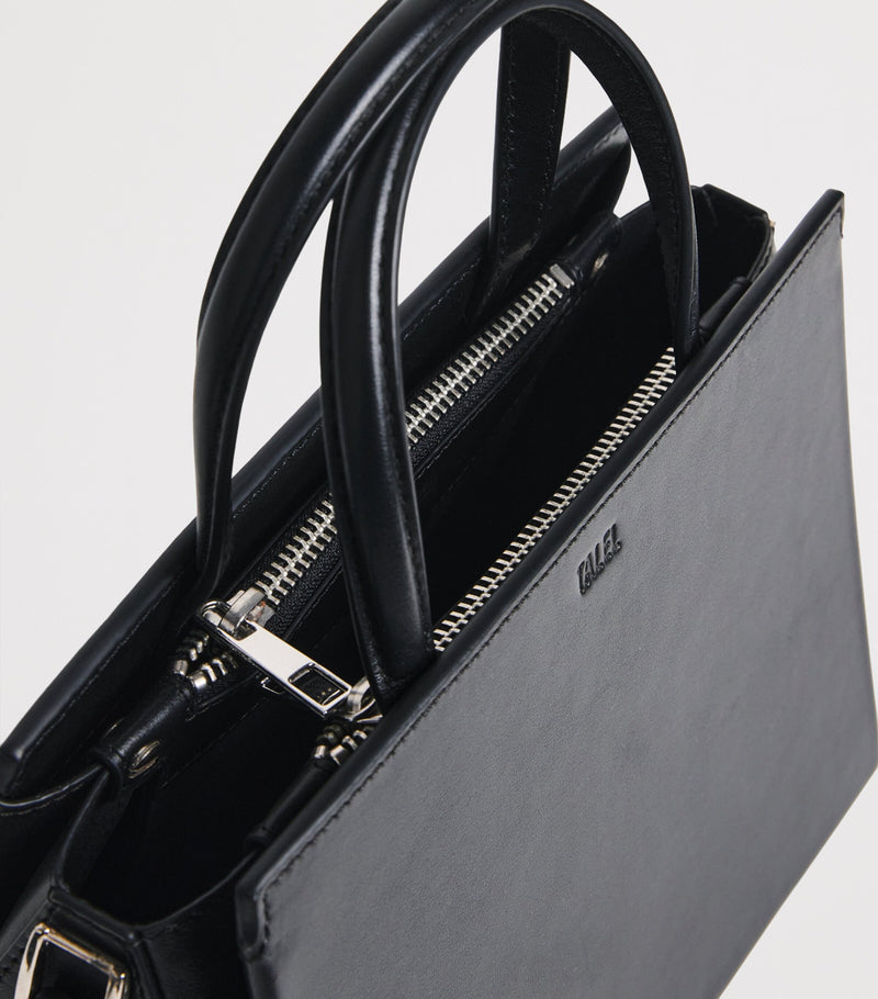 Talel Paris medium leather V2 tote bag (British brand)