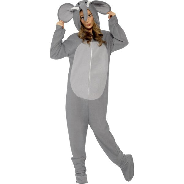 Smiffys elephant costume all in one with hood - British product
