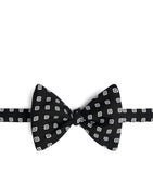 Dunhill printed mulberry silk bow tie - British product