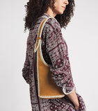 Veronica Beard Loop shoulder bag in Italian suede, UK version