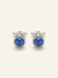Cartier Ballon Bleu palladium-plated sterling silver cufflinks, imported from the UK