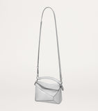 LOEWE Puzzle Edge mini leather bag, imported from the UK