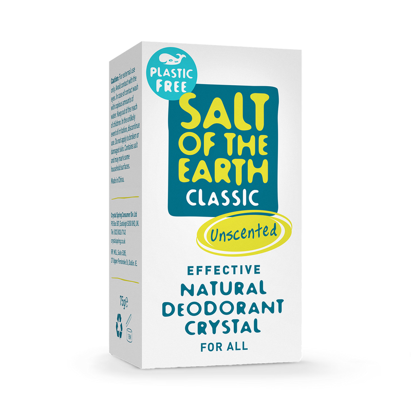 Natural Mineral Salt Fragrance-Free Deodorant Crystal 75g