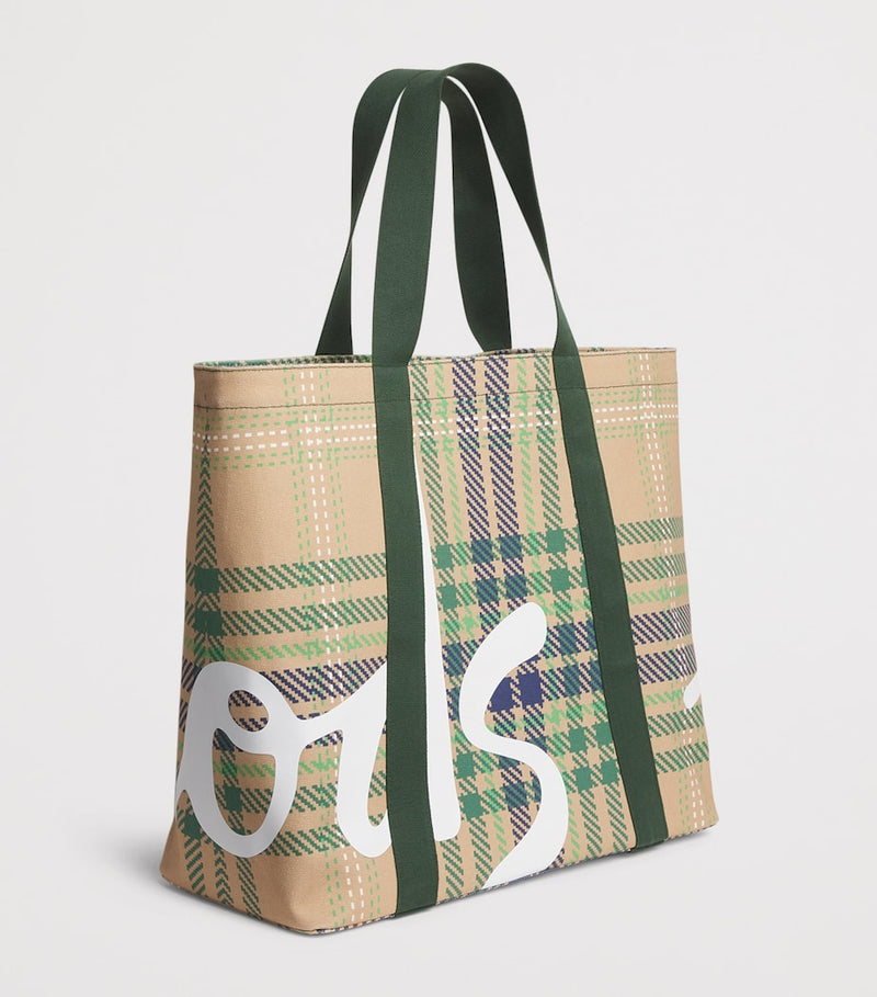 Harrods large tartan check tote bag - British product