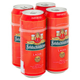 Feldschlosschen lager 4-pack 4x50cl (British brand)