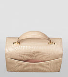 Aspinal of London Mayfair top-handle handbag in leather (British brand)