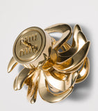 Miu Miu asymmetric embellished earrings, UK version