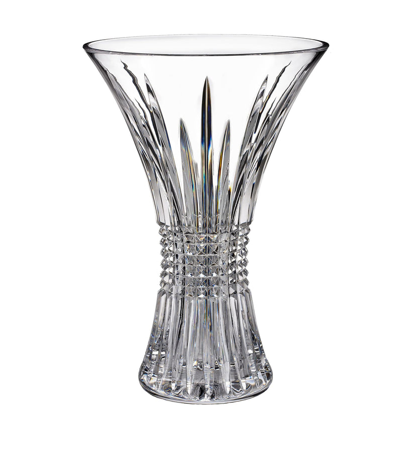 Waterford Lismore Diamond Anniversary vase 35.5cm (British brand)
