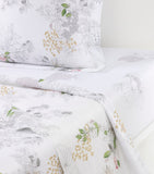 Yves Delorme Orchidee Super King flat sheet (British brand)