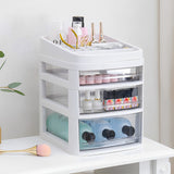 Livingandhome Cosmetic Storage Organizer White 42cm , UK version