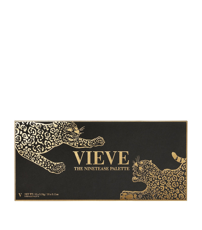 Vieve Ninetease eye palette with cool-toned shades 31g (British brand)