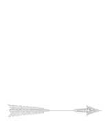 Harrods Boucheron White Gold and Diamond Nature Triomphante Flèche Brooch- Buy online at McGrocer