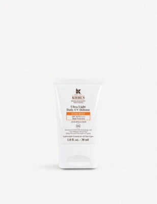 Kiehl's Ultra Light Daily Defense SPF 50 30ml, imported from the UK
