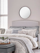 Laura Ashley Grey Dove Reversible Sateen Pussy Willow Duvet Cover and Pillowcase Set