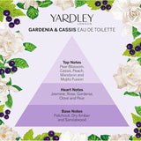 Yardley London Eau de Toilette Berry Gardenia 125ml (British brand)