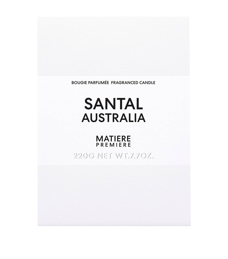 Matiere Premiere Santal Australia scented candle 220g, imported from the UK