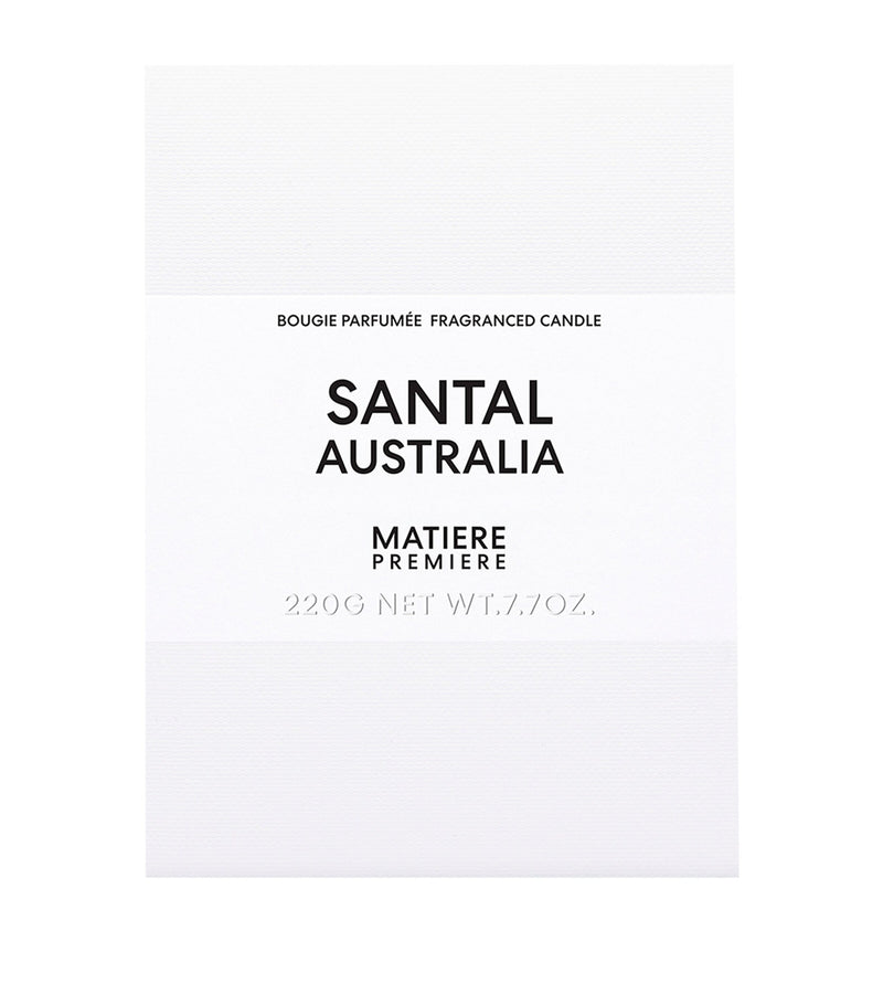 Matiere Premiere Santal Australia scented candle 220g, imported from the UK