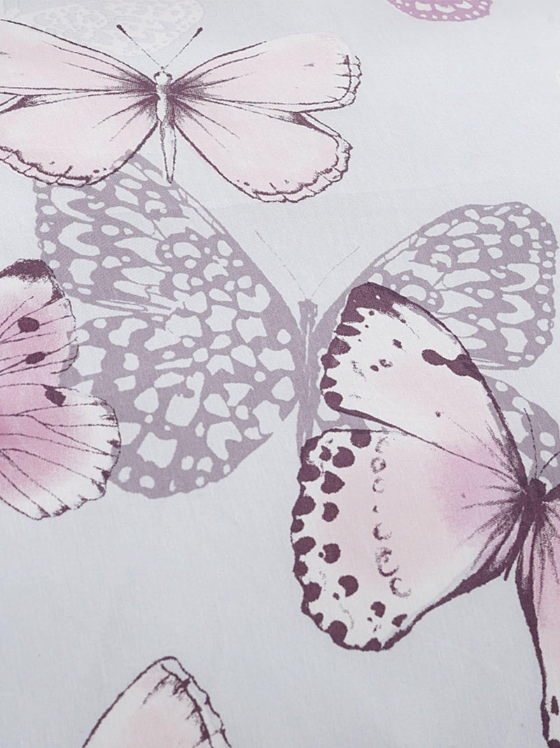 Catherine Lansfield Purple Scatter Butterfly Duvet Cover and Pillowcase Set