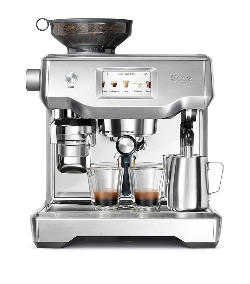 Sage Oracle Touch coffee machine stainless steel, imported from the UK