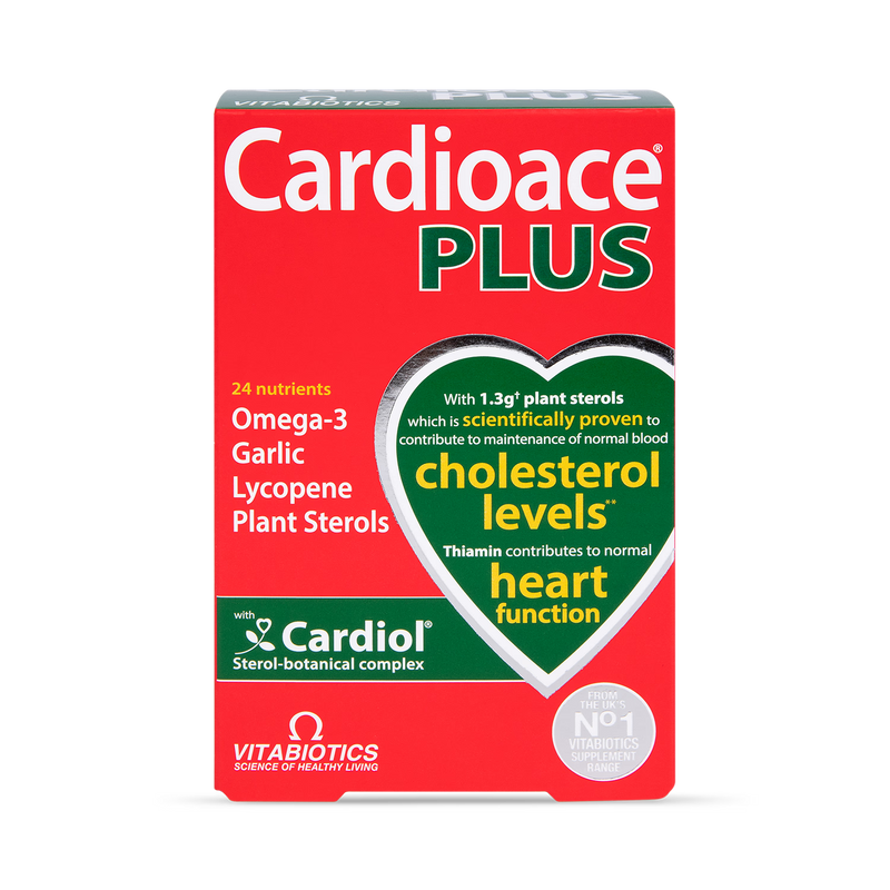 Vitabiotics Cardioace Plus heart supplement capsules 60 count, UK version