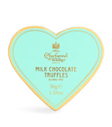 Harrods Charbonnel et Walker Milk Chocolate Truffles Mini Heart Box 34g- Buy online at McGrocer