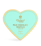 Charbonnel et Walker milk chocolate truffles mini heart 34g - British product