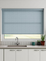 Next Orla Kiely Denim Blue Squiggle Made to Measure Roller Blind- Buy online at McGrocer