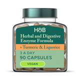Holland & Barrett Holland & Barrett Herbal Digestive and Enzyme Formula Capsules 90 Count- Buy online at McGrocer