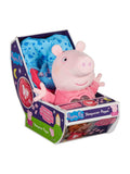 Peppa Pig Sleepover Plüschtier im rosa Pyjama (Britische Marke)