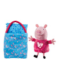 Peppa Pig Sleepover Plüschtier im rosa Pyjama (Britische Marke)