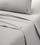 Ralph Lauren Cotton Polo Player King Flat Sheet 270cm x 280cm, imported from the UK