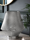 Krom batteridrevet tapered ambient lampe - Britisk produkt