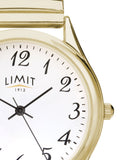 Limit Gold Tone Classic Easy Reader Watch, UK version