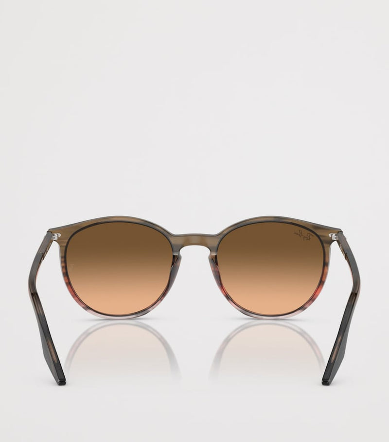 Ray-Ban Phantos round sunglasses acetate, imported from the UK