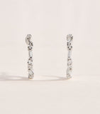 Suzanne Kalan mini thin mix hoop earrings (British brand)