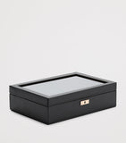 WOLF vegan leather 10-piece watch box, imported from the UK