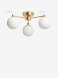 Gold Pasadena innfelt taklampe (britisk merke)