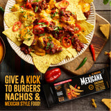 Mexicana original spicy cheddar cheese 185g, UK version