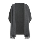 Brunello Cucinelli wool-cashmere hooded scarf (British brand)