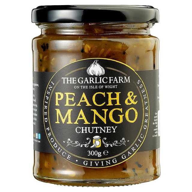 The Garlic Farm Peach & Mango Chutney 285g GOODS M&S