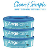 Angelcare refill cassettes 3 pack (British brand)