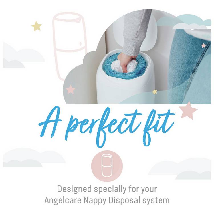 Angelcare refill cassettes 3 pack (British brand)