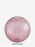 Pink glass shade for Hampton Cluster light, UK version
