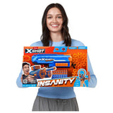 XSHOT Insanity Manic Blaster foam dart blaster, UK version