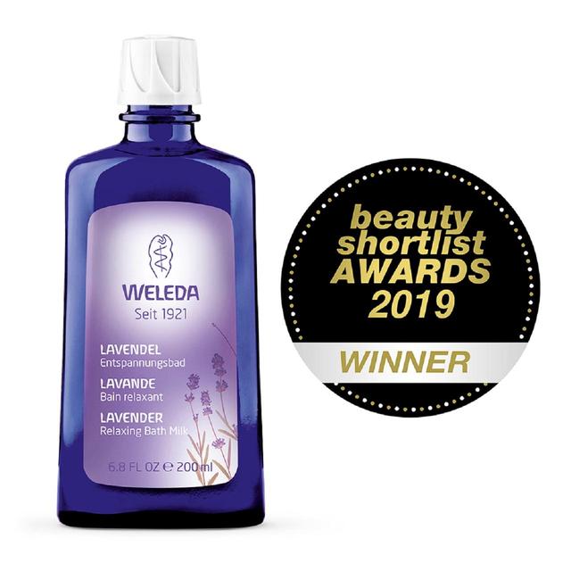 Weleda Natural Lavender Relaxing Bath Milk Vegan   200ml GOODS M&S