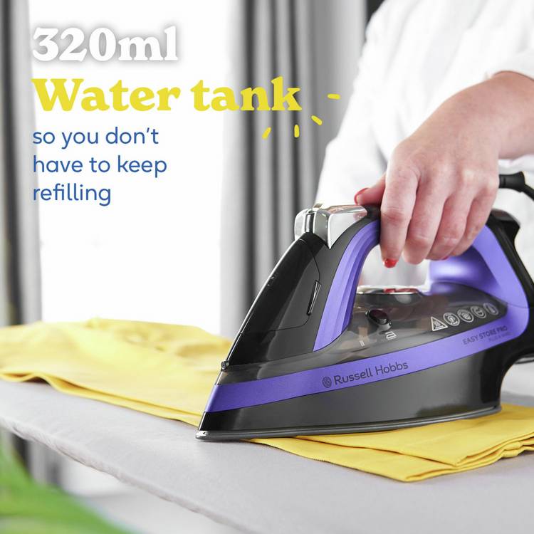 Russell Hobbs Easy Store Pro steam iron (British brand)