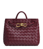 Bottega Veneta Andiamo small leather top-handle bag, UK version